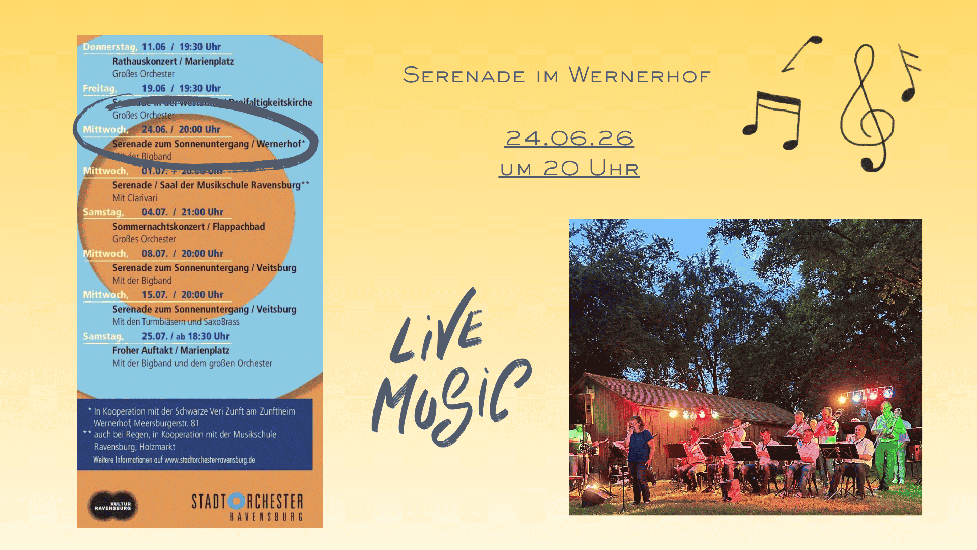 Serenade der Bigband…